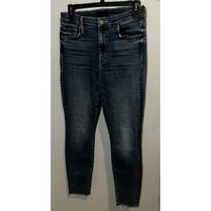 MOTHER | The Looker Ankle Fray Jean in Twilight Magic Size 26